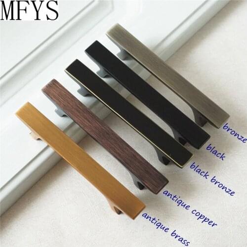 3.75" 5" Vintage Dresser Knobs Drawer Knob Pull Kitchen Cabinet Handles Pulls Antique Brass Copper Bronze Black Furniture Handle