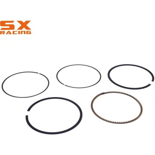 Motorcycle Piston Ring For 77mm ZS177MM ZONGSHEN Engine NC250 KAYO T6 BSE J5 RX3 ZS250GY-3 4 Valves Parts