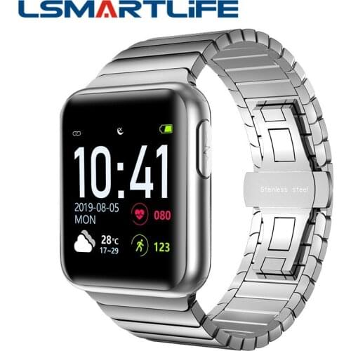 V5 Business Smart Watch Men ECG PPG with Electrocardiogram Display Heart Rate Blood Pressure Monitor Smartwatch Fitness Tracker