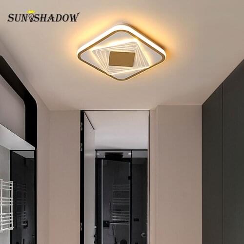 Modern Led Chandelier For Living room Bedroom Dining room Kitchen Lustre Led Chandelier Lighting Luminaires 110V 220V Gold frame