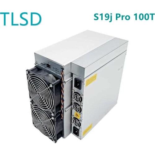 TLSD Used Antminer S19j Pro 100T Bitcoin Mining Machine with Power Supply