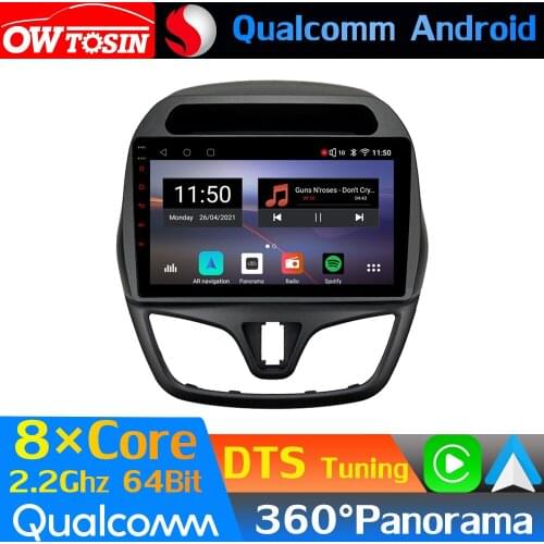 Qualcomm 8Core Android Car Media For Chevrolet Spark Beat Daewoo Matiz 2015-2019 GPS 360 Panoramic Radio CarPlay DTS HIFI HDMI