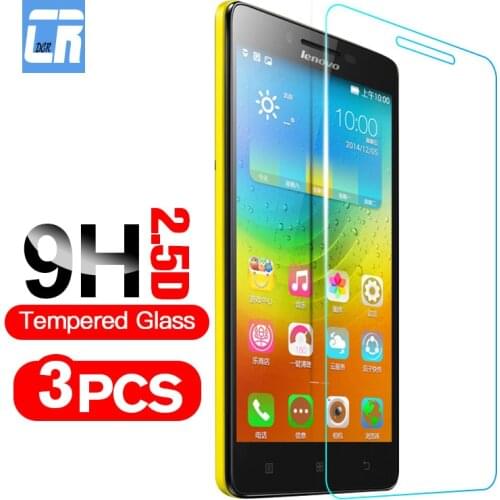 3Pcs 2.5D Screen Protector Tempered Glass For Lenovo K5 K4 K3 Note A880 A850 A7010 A7000 A2010 P780 S650 Screen Protective Film