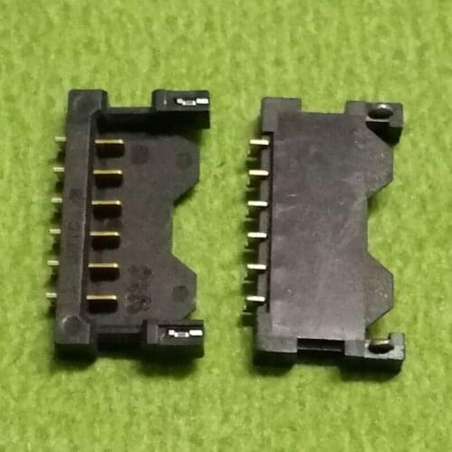 1Pcs 6pin Inner Battery FPC Connector For Samsung Galaxy Tab S T800 T801 T805 Tab 3 8.0 T310 T311 T315 Clip Contact On Board