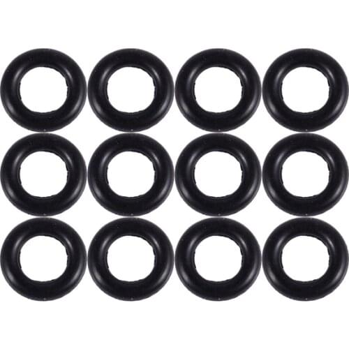 Black 9MM X 2.0mm Rubber Seals Oil Seal O Rings 12 PCS