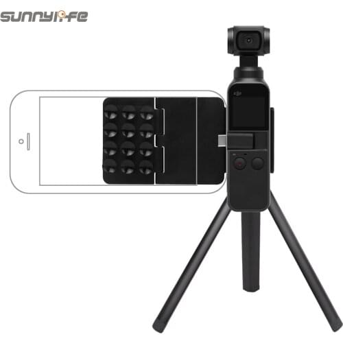 Suction Cup Bracket Smartphone Holder Tripod Extension Rod Stick for DJI OSMO POCKET