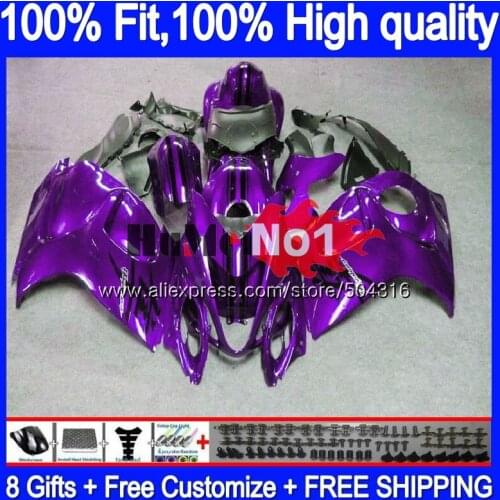 Injection For SUZUKI Hayabusa GSXR 1300 GSXR-1300 New purple 29MC.109 GSXR1300 2008 2009 2010 2011 2012 08 09 10 11 12 Fairing