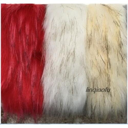 Artificial fur fabric High-grade fur collar fur plush fabric:170*90cm (one yard) One pcs