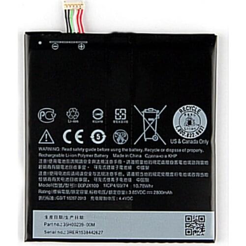 Original BOPJX100 battery 2800mah 3.85vdc 10.78wh for HTC Desire 728 Dual SIM 728 LTE 728G One E9 E9w / E9+ Plus E9pw batteries