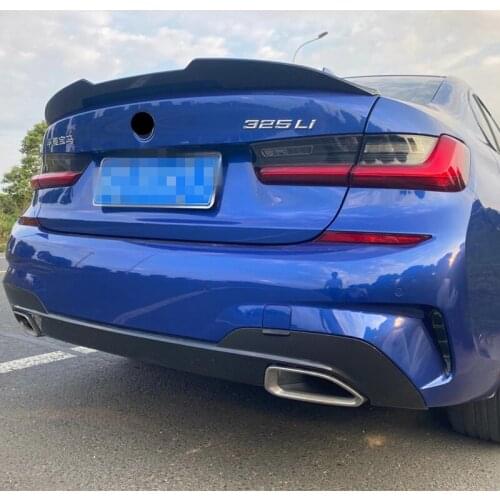 For BMW 3-series G20 G28 M3 320i 325li 328i spoiler high quality ABS material rear wing PSM style body kit accessories