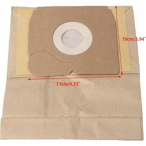 Universal Vacuum Cleaner Bags Disposable Paper Dust Bag Replacement Z1550 Z2332