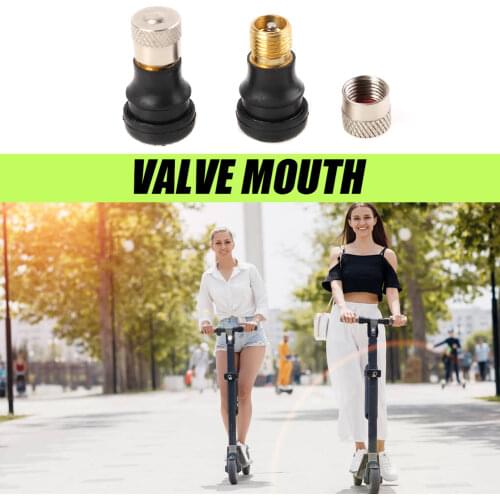 New 2PCS Electric Scooter Vacuum Valve for Xiaomi Mi Electric Scooter M365 Scooter Tyre Tubeless Tire Valve Wheel Gas Valve