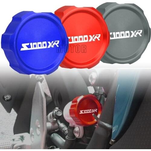 Motorcycle Rear Fuel Brake Fluid Reservoir Cap Oil Cup Cover FOR BMW S1000XR S 1000XR S 1000 XR 2015 2016 2017 2018 2019 2020