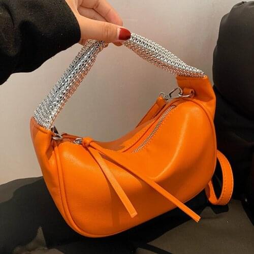 Pleated Diamond Tote Bag 2021 Fashion New High-quality PU Leather Womens Designer Handbag Luxury Brand Shoulder Messenger Bag