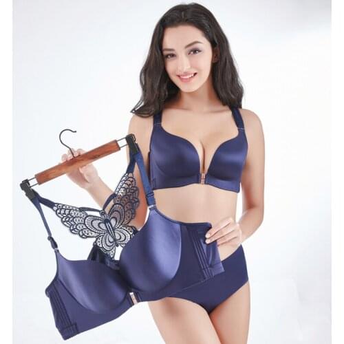 Woman fashion sexy 52E women bra big cup fat plus size bra set