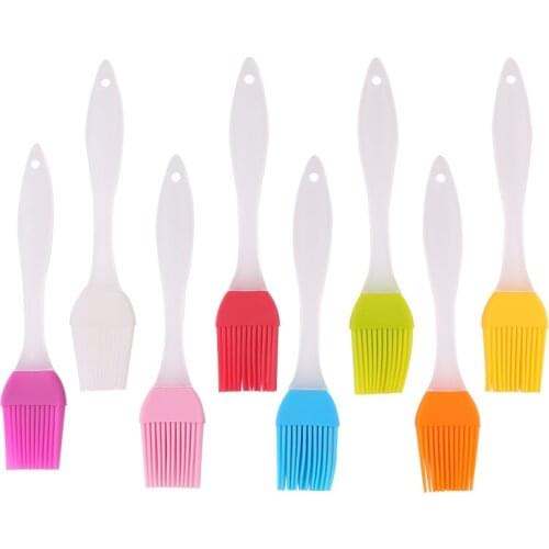 1 PC Newest Silicone Baking Bakeware Bread Cook Brushes Pastry Oil BBQ Basting Brush Tool Kitchen Accessories Gadget Brushes