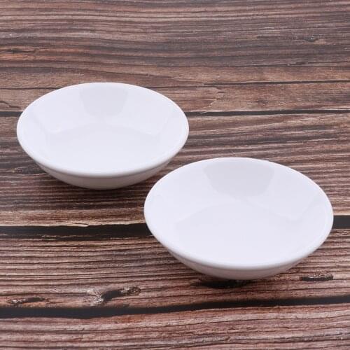 2Pcs High Quality Round Replacement Ceramic Dish For Electric Burner Warmer
