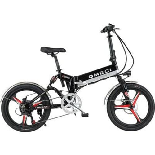 20 Inch Folding Electric Bicycle 2 Wheels Electric Bicycles Spoke Wheel Mini Lightweight Electric Bikes Adults 350W 48V 35KM/H