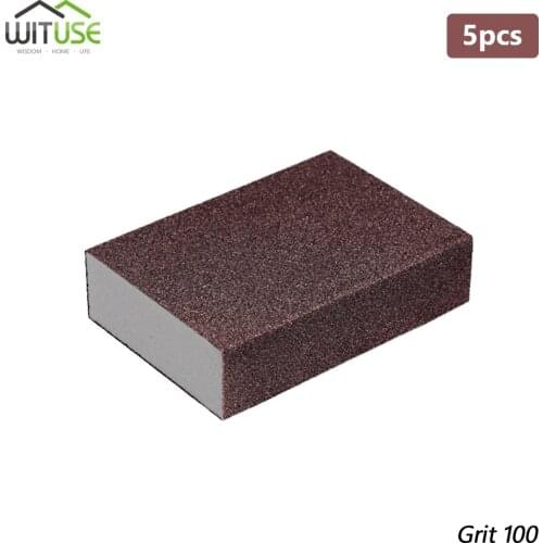 5pcs 100*70*25mm High Density Nano Emery Magic Melamine Sponge For Cleaning Homeware Kitchen Sponge Removing Rust Rub