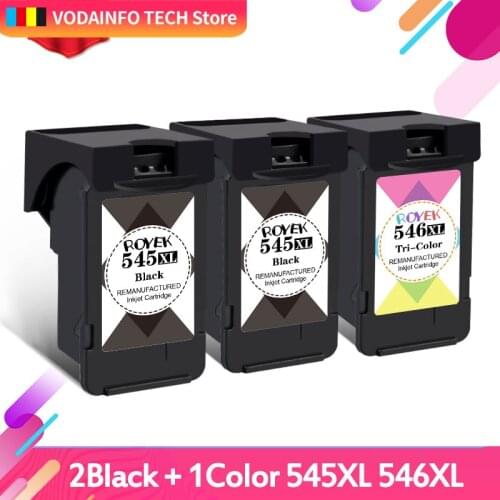 CMFORMY Compatible 545 XL Ink Cartridge Replacement For Canon PG545 CL546 PG 545 for Pixma MG3050 2550 2450 2550S 2950 MX495