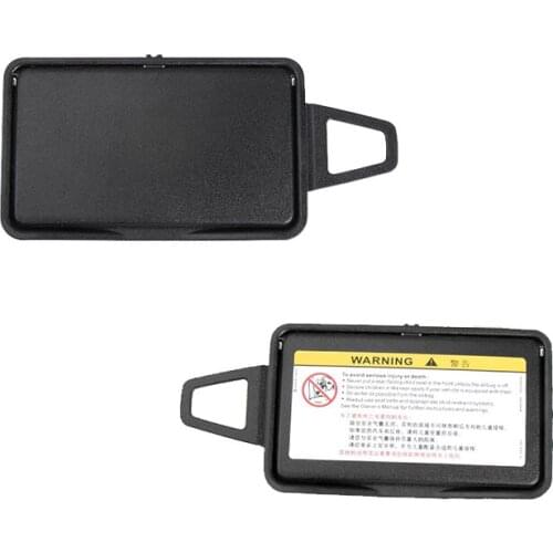 Black Car Sun Visor Shade Makeup Cosmetic Mirror Cover for Mercedes Benz E Class W211 2003-2008