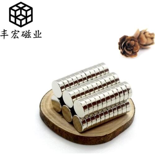 D6 * 2.5 Fenghong magnetic industry NdFeB round toy magnet strong magnet 6*2.5 acrylic strong magnet