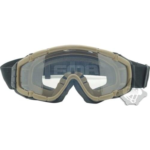 FMA Cooler Fan Version Outdoor Paintball Airsoft Glasses Goggle Ski anti-fog lens Free Shipping
