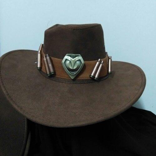 Overwatch Jesse McCree Cosplay Hat