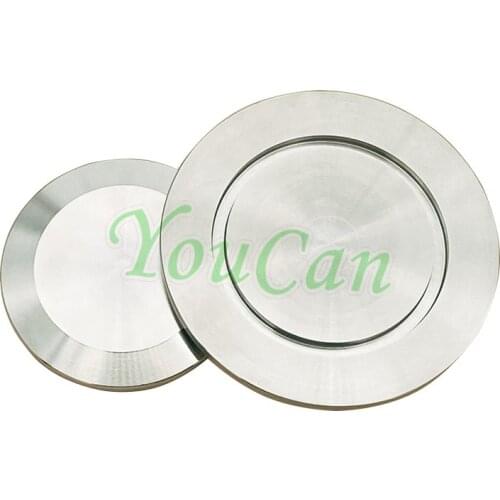 KF-10/16/25/40/50 End Cap Vacuum KF Tri Clamp SUS 304 Stainless Steel Sanitary Pipe Fitting For Homebrew