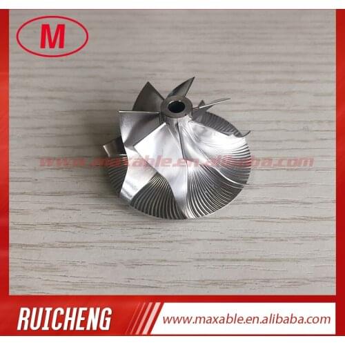 KP35 29.50/41.00mm 1541/2004 7+0 blades high performance turbocharger milling/aluminum 2618/Billet compressor wheel