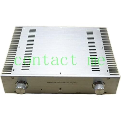 LM3886 LM1875 TDA7293 fully balanced machine with pre-amplifier, with protection, high power 120W, impedance: 4-8 and 6-8 ohms