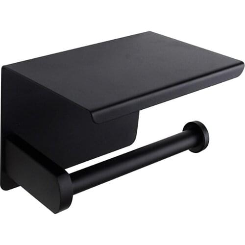 304 Stainless Steel Wall Mounted Tissue Holder Paper Towel Holder Bathroom Toilet Roll Holder