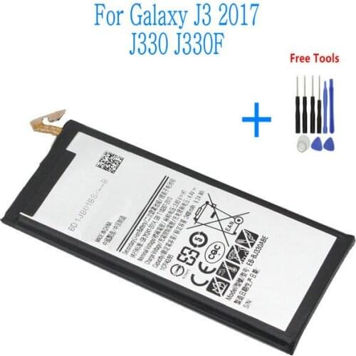 1x 2400mAh / 9.24Wh EB-BJ330ABE Replacement Battery For Samsung Galaxy J3 2017 Edition J320 J320F SM-J320F + Repair Tools kit