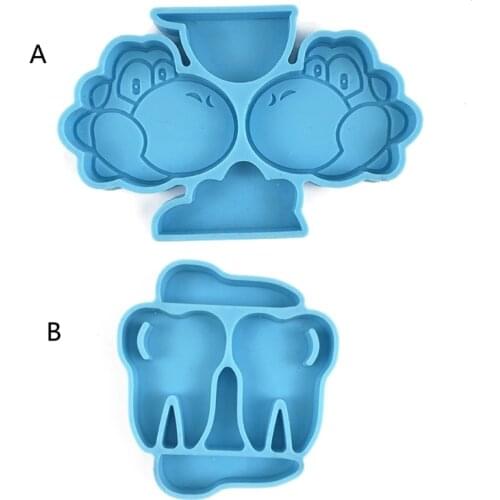 Straw Topper Silicone Mold for Epoxy Resin Crystal Resin Casting Molds Jewelry Making Clay Crafts Cupcake Decoration