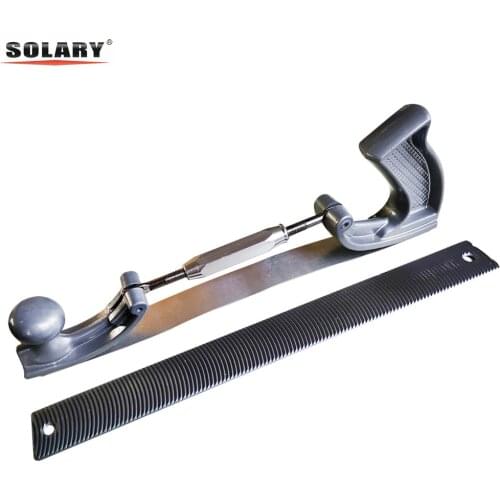 Steel File Holder Adjustable Frame Milled Tooth Car Body Polisher Files Metal Panel Polishing Curved Tooth 45cm