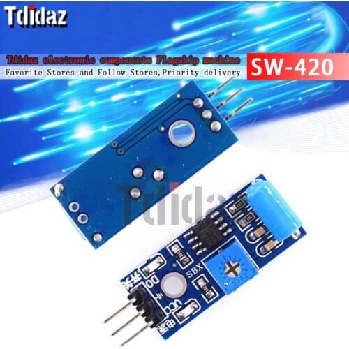 SW-420 Normally Closed Vibration Sensor Module for Alarm System DIY Smart Vehicle Robot Helicopter Airplane Aeroplane Boart Car