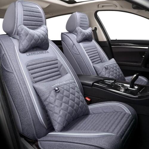 ZHOUSHENGLEE Universal Car Seat covers for Skoda all models fabia octavia rapid superb kodiaq yeti car styling auto accessories