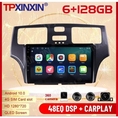 2 Din Carplay Android Radio Receiver Multimedia For Lexus ES250 ES300 ES330 2001 2002 2003 2004 2005 2006 GPS Recorder Head Unit