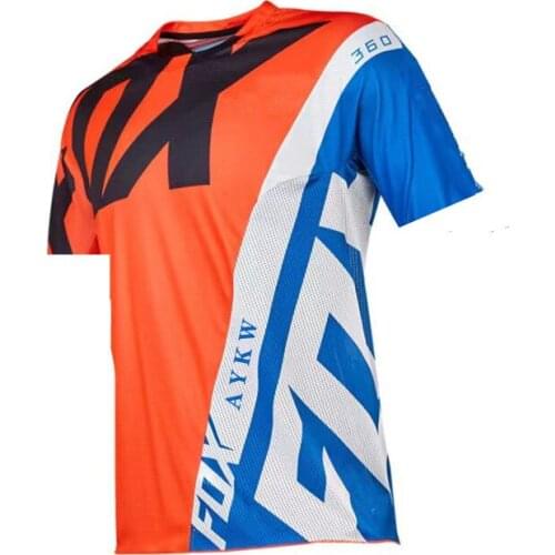 2021 Downhill Jersey Motocross Fox Mtb Maglia Enduro Cycling Jersey Men Maillot Ciclismo Hombre Verano Shirts Camiseta camisetas