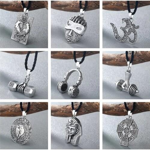 Cxwind Kolovrat Handmade Pendant Necklace Slavic Amulet Pagan Solar Symbol Slavic Wheel Nordic Amulet Viking Men Necklaces