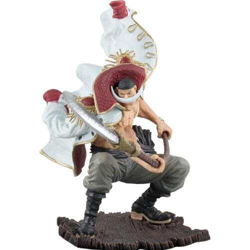 One Piece Action Figure Model WHITE BEARD Pirates Edward Newgate PVC the TAG team Anime Figure Toys W51