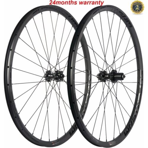 SUPERTEAM 29er MTB Race Hookless Mountain Bike Carbon Wheels UD Matte 29inch Wheelset