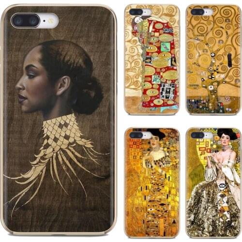 Soft Skin Case For Huawei Honor 6 6A 7 7X 7A 7C 8 8C 8X 9 9X 10 10i 20 Lite Play Pro Kiss by Gustav Klimt gold tears