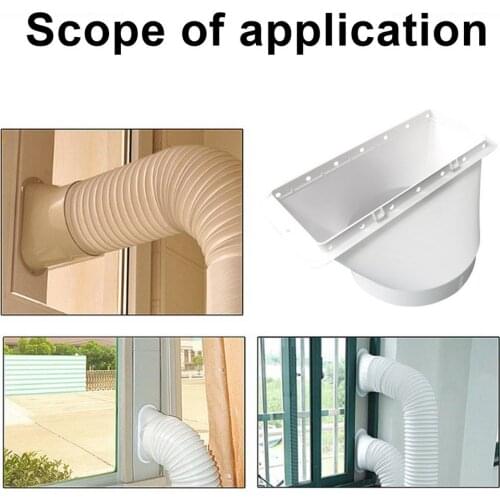 Air Conditioning Nozzle Fittings Air Conditioner Exhaust Hose Tube Window Adapter For Portable Air Conditioner 13CM