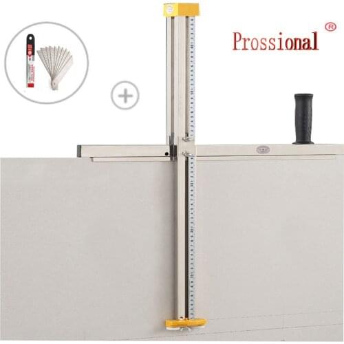 New Folding Plaster Board Cutting Artifact Special Manual Tool High Precision Cutting Hand Push Folding Roller Type Cutter