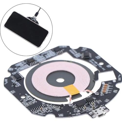 High Quality Standard 15W Qi Fast Wireless Charger Module Transmitter PCBA Circuit Board + Coil DIY Charging