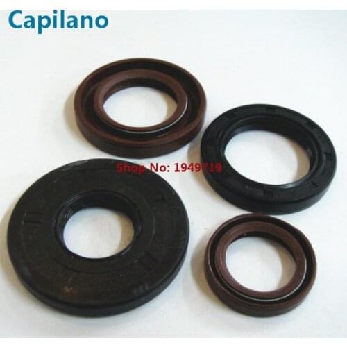 Motorcycle full / complete engine oil seal rubber gear shaft seal AN125 HS125T HJ125T for Suzuki 125cc AN 125 engine seal parts