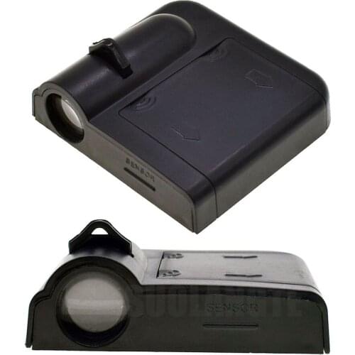 Projecteur Laser de bienvenue pour porte de voiture, 2 pièces, sans fil, éclairage de voiture, lampe de courtoisie