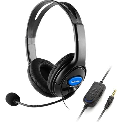 Wired Stereo Bass Gaming Headset Headphone with Microphone for Phone Computer