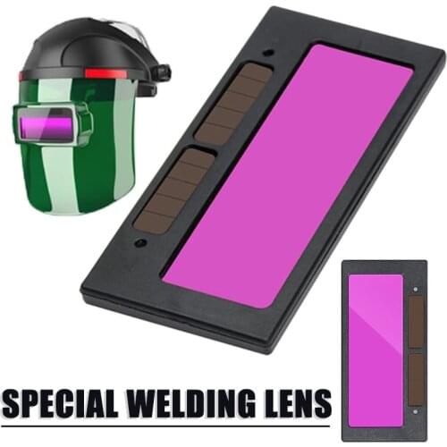 Solar Automatic Darkening Welding Helmet Len Welder Cap Filter Lens Shade Eyes Protector Special Welding Lens For Welding Mask